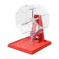 thumbnail image 1 of MERIGLARE Game Cage Lotto Ball Machine Drafts Lottery Machine Fortunate Ball Machine for Holiday Home Large groups Barbeque Red, 1 of 8