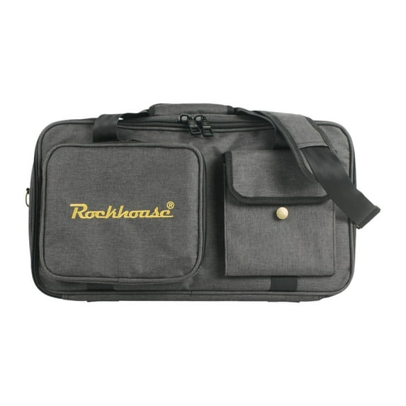 MERIGLARE Guitar Pedal Board Cases Guitar Fake Pedal Board Carrying Bag Polyester Portable Memory Effect Pedalboard Carrier Bag 49cmx27cmx16cm