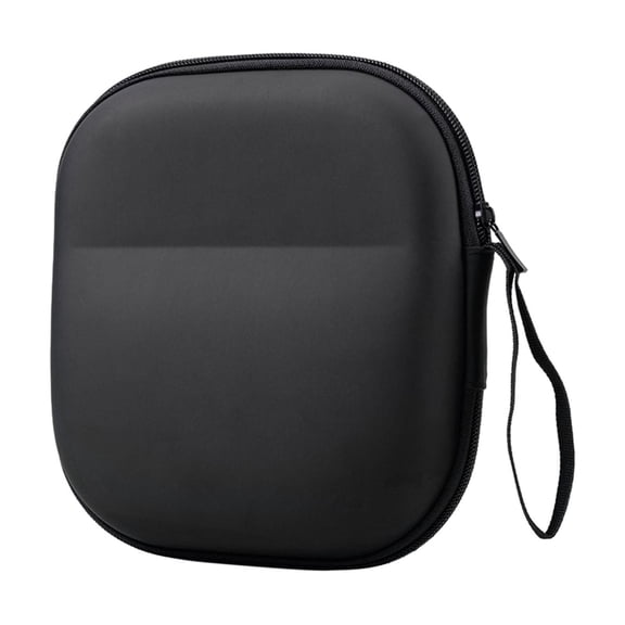 MERIGLARE Headphone Storage Box over Ear Headphone Travel Carrying Case Shockproof Zipper Opening EVA Headphone Case for Hikeing Riding