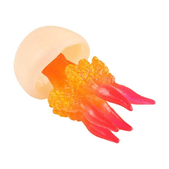 MERIGLARE Jellyfish Figurines Mini Figurines Model Party Favors Toys Party Favor Sea Animal Figures for Tabletop Cake Topper Decoration