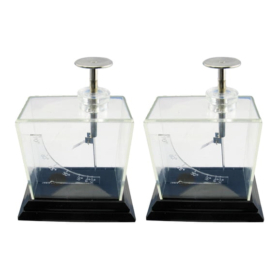 MERIGLARE Leaf Electroscope Foil Electroscope Experimental Physical Experiment Test Set Physics Equipment Instrument Physics Experiment