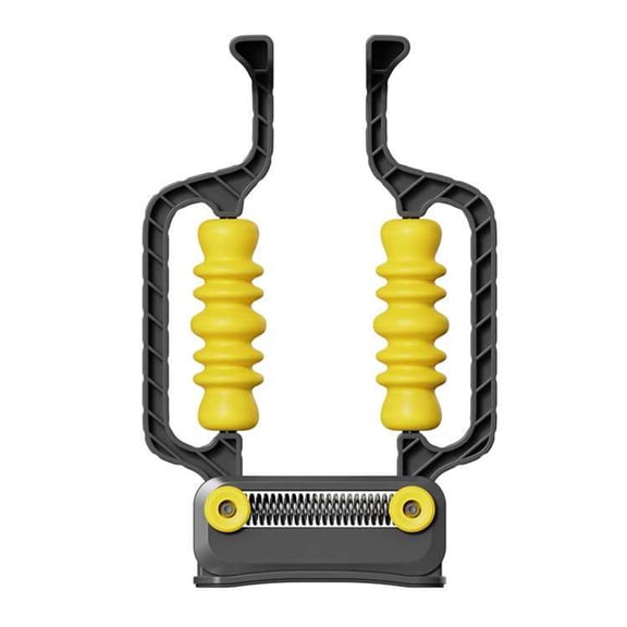 MERIGLARE Massage Roller Muscle Relaxation Fascia Massager Adjustable Spring TPR Handheld Portable for Gym Home Arms Legs Feet