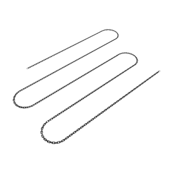 MERIGLARE Metal Chain Model Anchor Chain Iron Chain Model DIY Accessory Parts Modification Replace Tools Metal Construction Realistic Detail Suitable for Custom Resin Kits Model Repairs 1.4mm