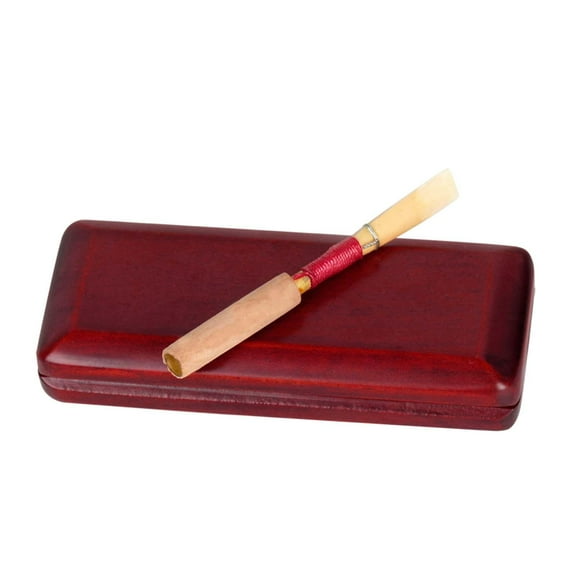 MERIGLARE Oboe Reeds Case Set Container Wear Resistant Wind Carrying Clarinet Reeds Box Holder for Music Enthusiast Musician