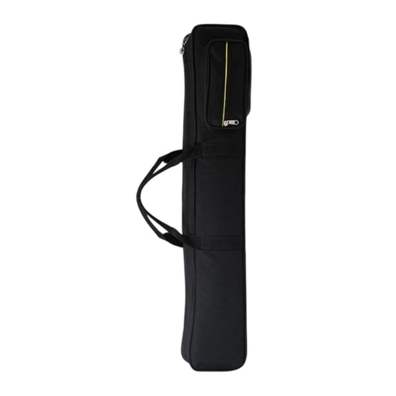 MERIGLARE Portable Bamboo Flute Storage Bag Handbag Scratch Resistant Accessories for Outdoor Performance Flute Carrier Oxford Cloth Black