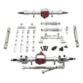 thumbnail image 1 of MERIGLARE RC Car Accessory Modified Front and Rear Assembly Kits Spare Accessory Kits Metal for MN82 LC79 MN78 1/12 Scale RC Hobby Car , Argent, 1 of 6