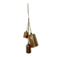 thumbnail image 1 of MERIGLARE Rustic Hanging Bells ,Giant Shabby Chic Bells, Wall Hanging Decor, Christmas Tree Decor Metal Cow Bells, Country, 1 of 8