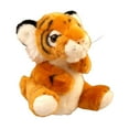 thumbnail image 1 of MERIGLARE Soft Tiger Puppet for Role Play, Finger Puppet for Preschool Learning , brown, 1 of 8