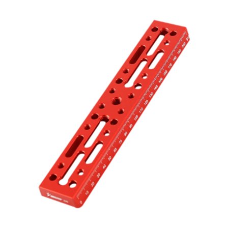 MERIGLARE Telescope Mounting Plate Professional Replacement Astronomical Telescope Accessories Astrophotography Aluminum Alloy 220mm Red