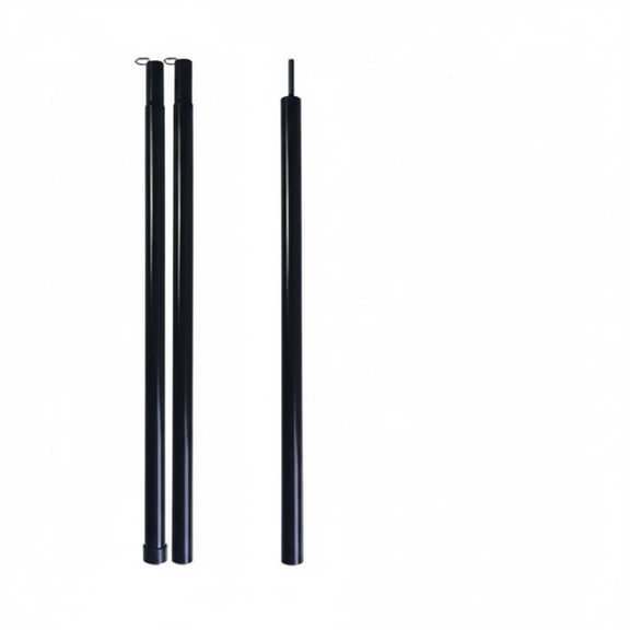 MERIGLARE Tent Pole Awning Pole Tarp Support Rod Made of Durable Iron for Outdoor Use for Unisex Adult Campers and Outdoor Events