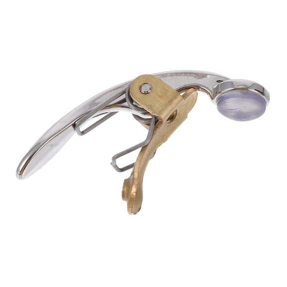 MERIGLARE Trumpet Water Key Replacement Part, Spit Valve, Valve Set, Repair Part Made of Copper Zinc Alloy for Musicians, Hobbyists, And Instrument Acce S