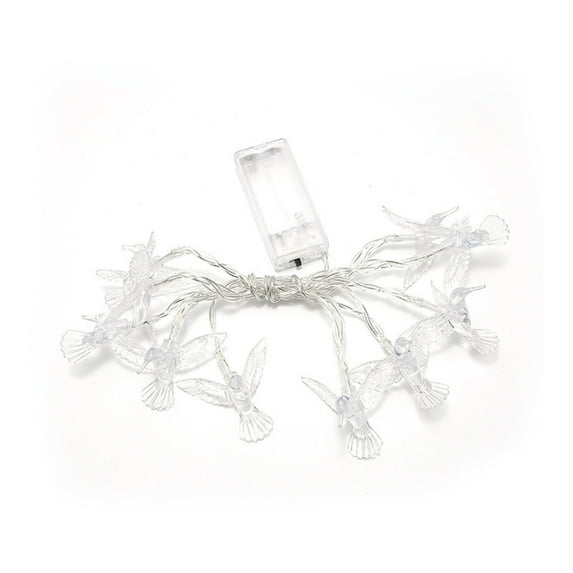 MERILER 10 LED Battery Powered Bird String Lights for Party, Patio, Garden, and Home Decoration