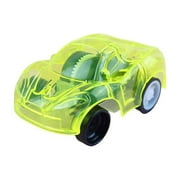 MERILER 12PCS Pull Back Car Toy Set - Transparent Plastic Multi-Color Cars for Kids - Fun and Engaging Pull Back Action Cars for Children - Ideal for Gifts and Playtime