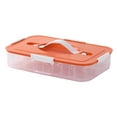 thumbnail image 1 of MERILER 18 Eggs Container for Refrigerator with Lids - Reusable Egg Storage to Keep Food Fresh and Organized (Clear), 1 of 7
