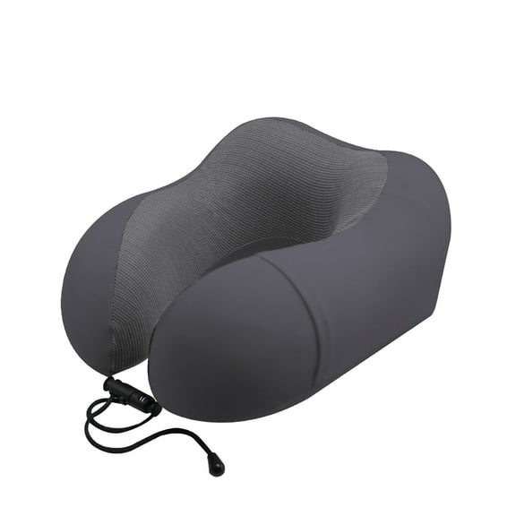 MERILER 360 Degree Memory U-Shaped Neck Pillow: All-Round Support for Travel, Nap, and Everyday Use; Breathable and Washable Cover with Slow Rebound Core