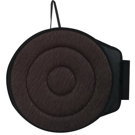 MERILER 360° Rotating Car Seat Cushion, Multi-Functional Swivel Seat for Back and Hip Relief, Non-Slip Base, Ideal for Mobility Support at Home, Office