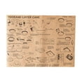 thumbnail image 1 of MERILER 50pcs Disposable Sandwich Wrapping Paper - Oil Absorbing Coated Paper for Household Use - Perfect for Hamburgers, Subs, and Food Prep - Rectangular Pad Ideal for Restaurants & Picnics, 1 of 6