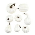 thumbnail image 1 of MERILER 8 Pack Artificial Lifelike Mini Pumpkins - Realistic Foam Pumpkins for Home Garden, Fall Crop Decorations for Thanksgiving, Halloween, and Christmas Parties, 1 of 6