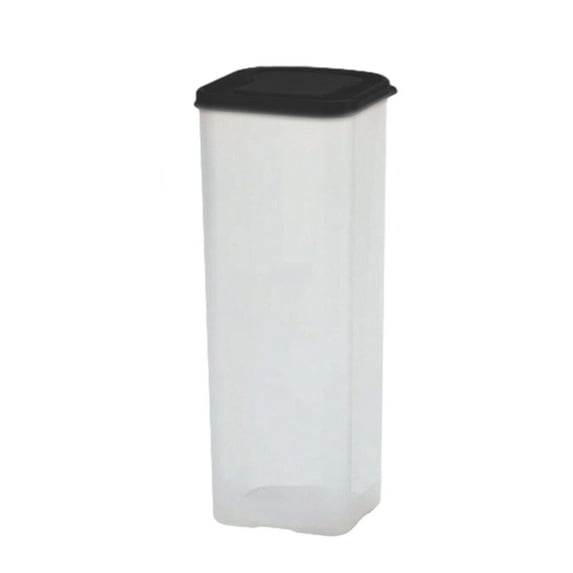 MERILER Airtight Bread Storage Container - Reusable Plastic Loaf Cake Dispenser for Fresh Bread Organization - Clear Design, White Color