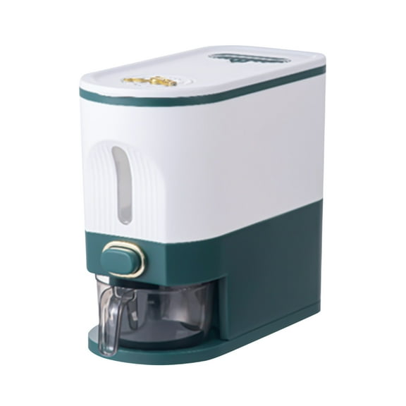 MERILER Airtight Rice Dispenser with Upgraded Design and Time Record for Kitchen Grain Storage