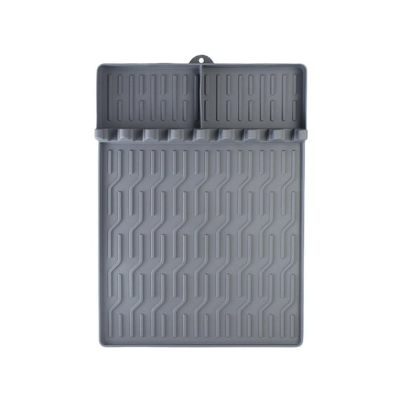 MERILER BBQ Grill Mat - Protective Grill Pan Mat for Outdoor Cooking, Camping & Grilling - Versatile Grill Tool Mat for Easy Cleanup and Side Rack Protection