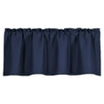 thumbnail image 1 of MERILER Blackout Valance Curtains for Kitchen, Living, Dining Room Windows - Light Blocking and Soft Polyester Fabric, 1 of 7