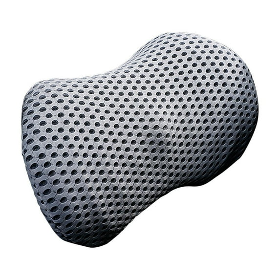 MERILER Car Lumbar Support Cushion, Foam Backrest Pillow for Driving Seat, Ergonomic Waist Support Cushion for Lower Back Pain Relief and Comfortable Support