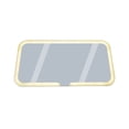 thumbnail image 1 of MERILER Car Sun Visor Vanity Mirror, Rechargeable with 3 Modes - Dimmable Clip-on Rear View Sun-Shading Cosmetic Mirror with Touching on Screen, Universal for Car, 1 of 7