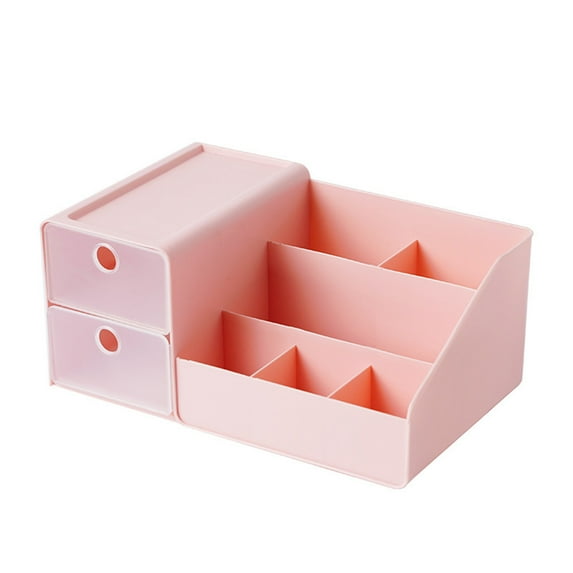 MERILER Classy Cosmetics Drawer Storage Box: Elegantly Organize Your Vanity with This Multipurpose Desktop Caddy