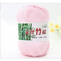 MERILER Colorful Hand Knitting Yarn - 50g Milk Soft Baby Cotton Wool for Crochet Knitting - Multi-Color Skeins for DIY Crafts - Great for Plush Balls, Bags, Sweaters, Shoes, Hats, Dolls, Scarves