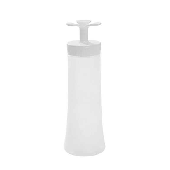 MERILER Condiment Squeezing Bottles 12 Ounces, with Flip Top Cap, Hot Condiment Bottles Squeezing, Perfect For Condiments, Oil, Icing, Liquids (1 Pack)