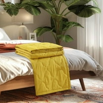 MERILER Cooling Polyester Quilt - Soft, Breathable, and Easy-to-Clean for Summer Comfort and Travel