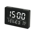 thumbnail image 1 of MERILER Digital Alarm Clock with USB Charger Ports, Adjustable Alarm Volume, 6 Level Brightness, 12/24H Snooze, Digital Display for Bedroom, Bedside, Desk (1 Pack), 1 of 8