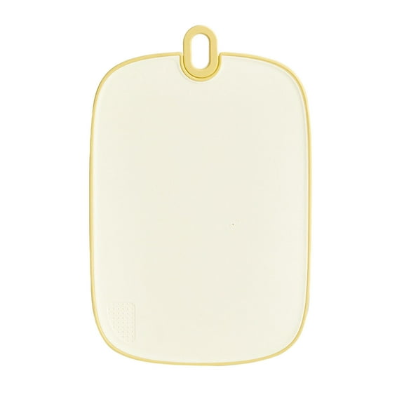MERILER Double-Sided Plastic Cutting Board with Grinding Area and Hanging Hooks - Durable and Versatile for Kitchen Use