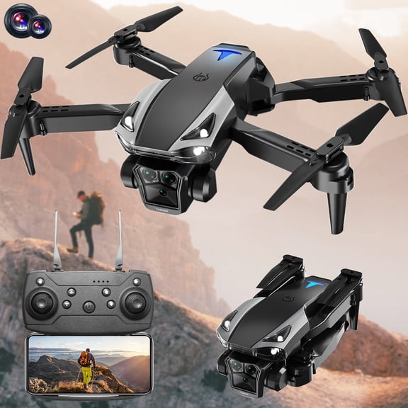 MERILER Drone with 1080P HD Camera - Remote Control Toys Gifts for Boys Girls, Altitude Hold, Headless Mode, Start Speed Adjustment, Gesture Photography/Video, WiFi Control, Emergency Stop