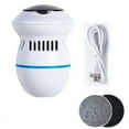 thumbnail image 1 of MERILER Electric Foot Grinder,Vacuum Callus Remover,Foot Pedicure Tool,Rechargeable Foot File,Cracked Skin Cleaning Tool(2 Grinding Heads), 1 of 1