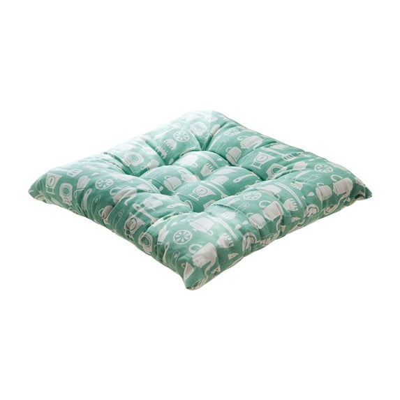 MERILER Floral Chair Mat: Thickened Upholstered Floor Mat for Kitchen, Dining, and Patio Chairs with Memory Foam Added for Comfortable Seating Experience