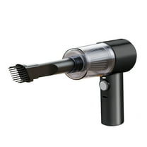 MERILER Handheld Car Vacuum Cleaner - 4000Pa Powerful Suction, Mini Dust Buster with USB Portable (32x14cm)