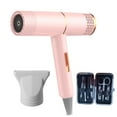 thumbnail image 1 of MERILER High-Power Electric Hair Dryer - 2000W Salon Grade Blow Dryer with Overheating Protection, 3 Wind Speeds, and Infinitely Variable Temperature Control, Available in Black, 1 of 7