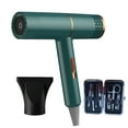 thumbnail image 1 of MERILER High-Power Electric Hair Dryer - 2000W Salon Grade Blow Dryer with Overheating Protection, 3 Wind Speeds, and Infinitely Variable Temperature Control, Available in Black, 1 of 7