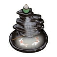 thumbnail image 1 of MERILER Incense Waterfalls, Beautiful Scenery Backflow Incense Cones - Metal Aromatherapy Ornament for Home Yoga Decoration, 1 of 7