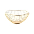 thumbnail image 1 of MERILER Iron Fruit Basket with Drainage, Scandinavian Modern Style Fruit Plates, Multipurpose Storage for Kitchen, Living Room, Snacks, and Cosmetics, 1 of 6