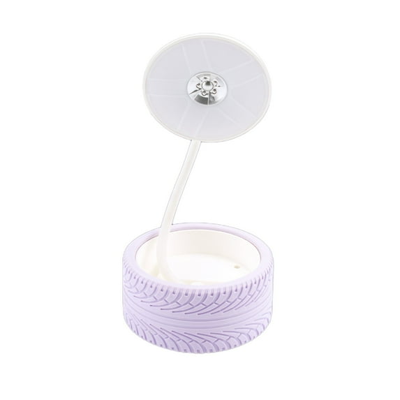 MERILER LED Desk Lamp - Foldable Rechargeable Reading Light, 3 Color Modes, Stepless Dimming, Eye Protection (1x Lamp, 1x USB Cable)