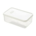 thumbnail image 1 of MERILER Large Capacity Kimchi Box - Sealed Fresh Keeping Box with High Transparency, Food Grade Plastic, Silica Gel Lock Lid, Multi-Purpose Refrigerator Storage Container - 1650ml, 1 of 6