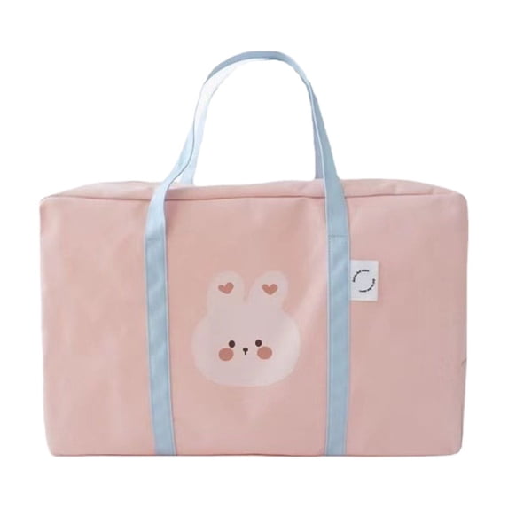 MERILER Large Capacity Kindergarten Bedding Storage Bag with Cute Cartoon Patterns - Durable, Practical Design for Nursery & Bedroom Decor, Perfect for Organized Moving and Travel