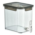 thumbnail image 1 of MERILER Large Capacity Plastic Beverage Dispenser - 2.5L Drink Container with Tap and Sealable Lid - Ideal for Lemonade, Juice, Fruit Tea, and More, 1 of 7