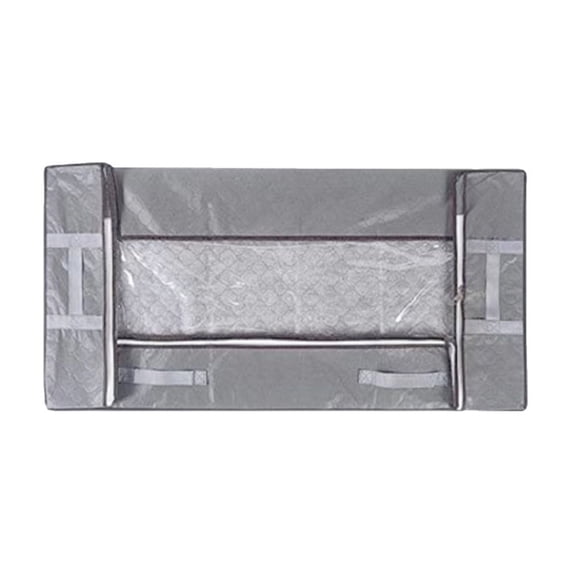 MERILER Large Capacity Under Bed Storage Bag - Foldable, Reinforced Handles, Non-Woven Fabric for Blankets, Pillows, and More