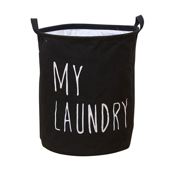 MERILER Large Laundry Basket with Handles Foldable Hampers for Laundry with Drawstring Dirty Clothes Hamper for Bedroom (1 Pack)