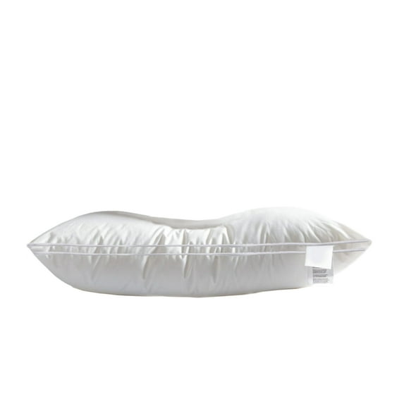 MERILER Luxury Cotton Down Pillow, Hotel Quality Fluffy Bed Pillow, Soft Pillow for Sleeping, Organic Cotton Cover(20x30”,1 Pack)