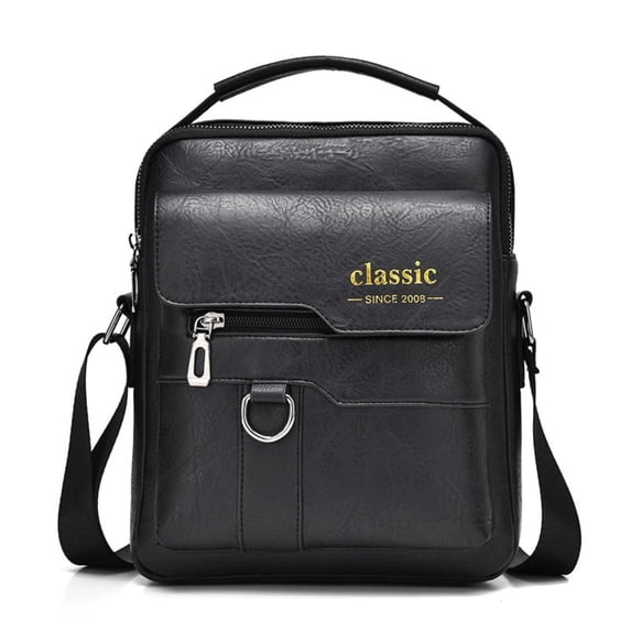 MERILER Men’s Vintage Leather Crossbody Bag – Casual & Business Shoulder Satchel for Men, Durable Handcrafted Leather, Perfect Gift for Father or Anniversary